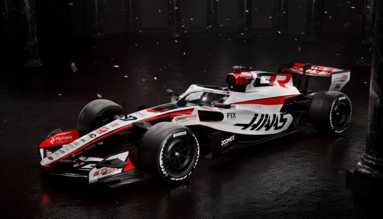 Haas new livery for 2026 F1 season