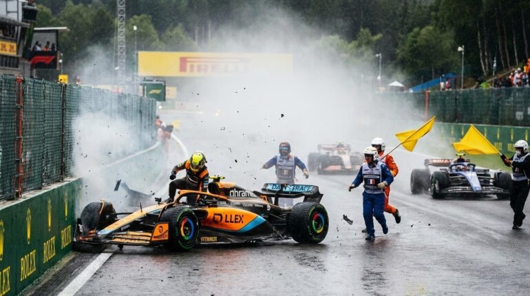 Mclaren car strip down