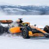 Mclaren unusual winter test
