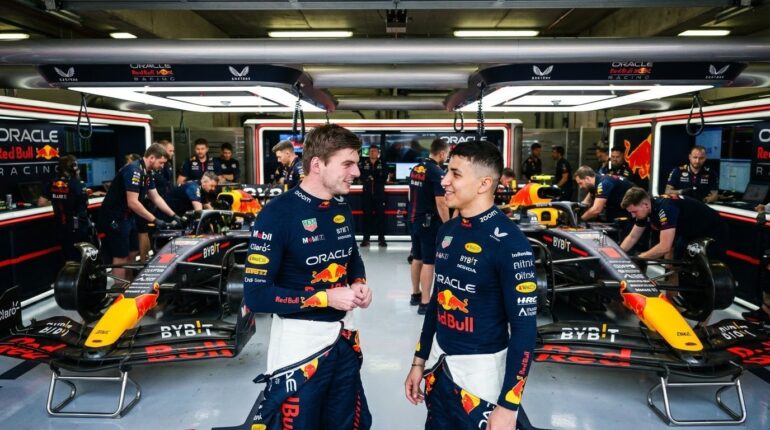 New mechanical red bull team for Verstappen and Hadjar