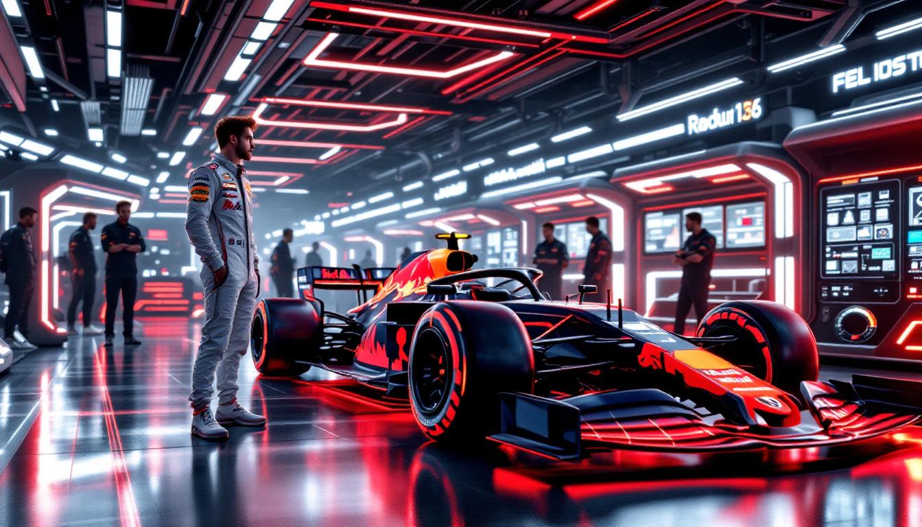 discover how red bull strengthens its team with strategic recruitment focused on verstappen and hadjar, securing its garages for future racing success.