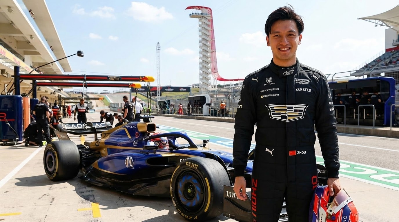 Zhou Guanyu secures role as Cadillac’s reserve driver in exciting new partnership