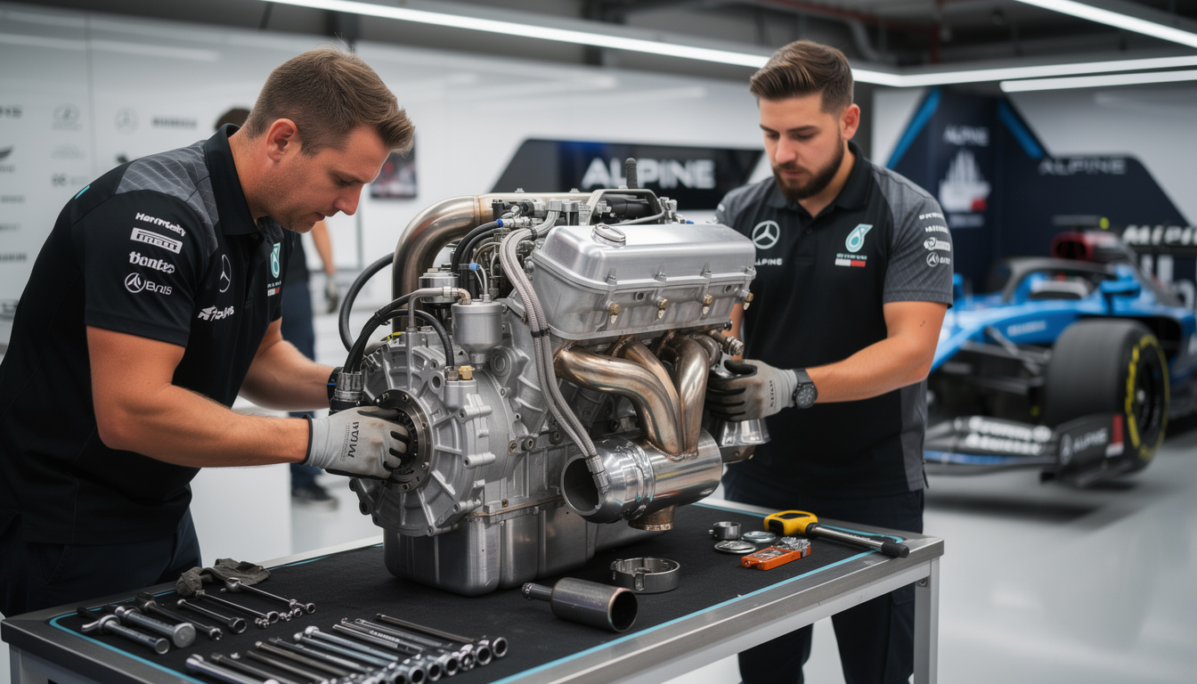 mclaren, alpine, and williams to receive advanced mercedes equipment ahead of the australian grand prix, enhancing their performance and competitiveness on the track.