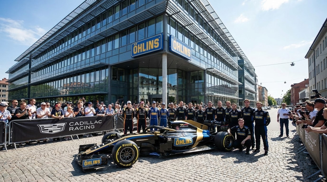 Öhlins gets exclusive Cadillac F1 partnership