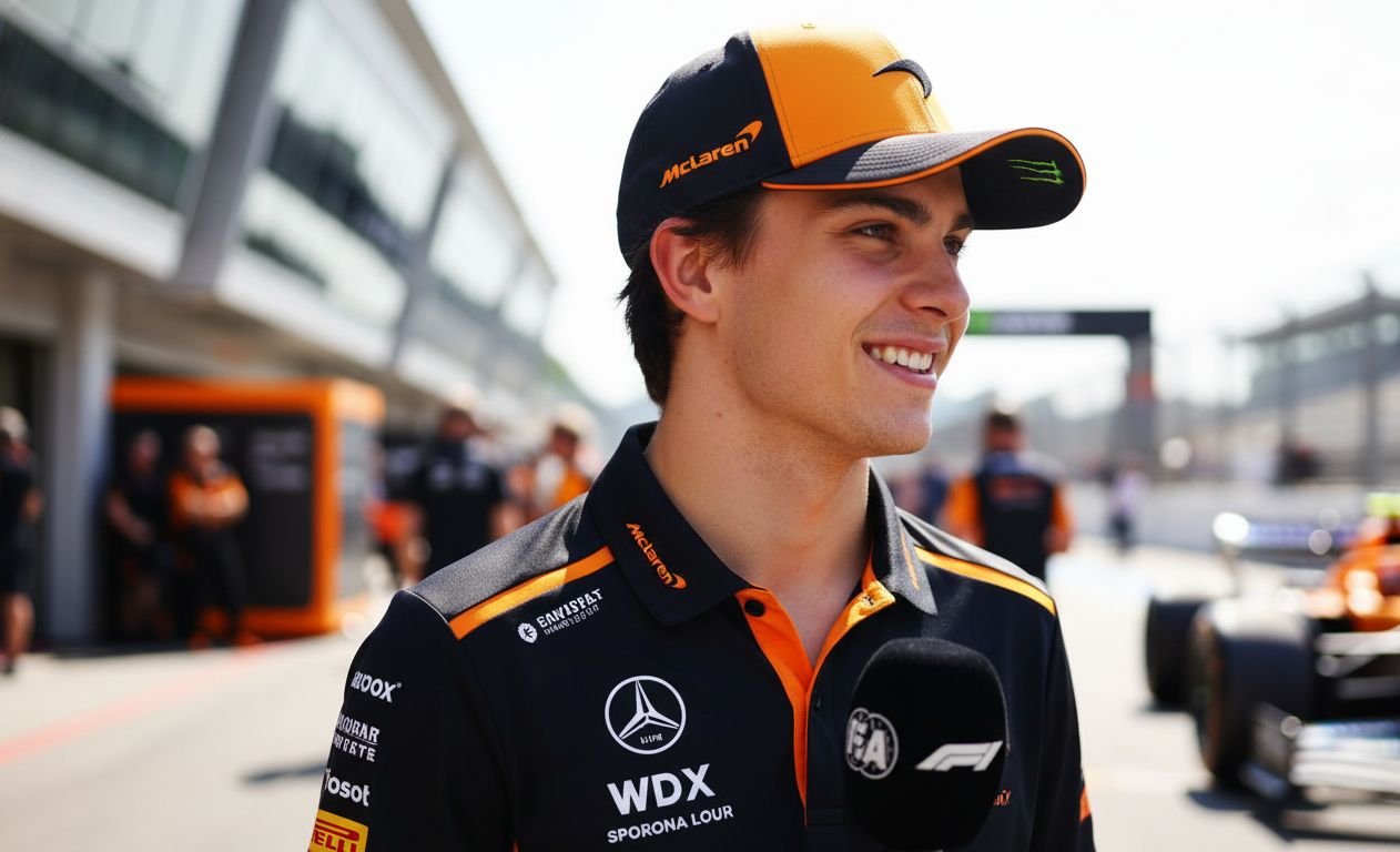 Oscar Piastri signals warning to Mercedes as McLaren takes a major leap forward