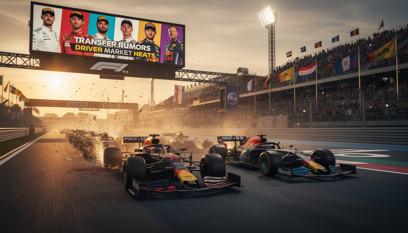 discover the latest insights on the f1 driver market with a focus on why everyone is eyeing verstappen. stay updated on transfers, rumors, and team strategies.