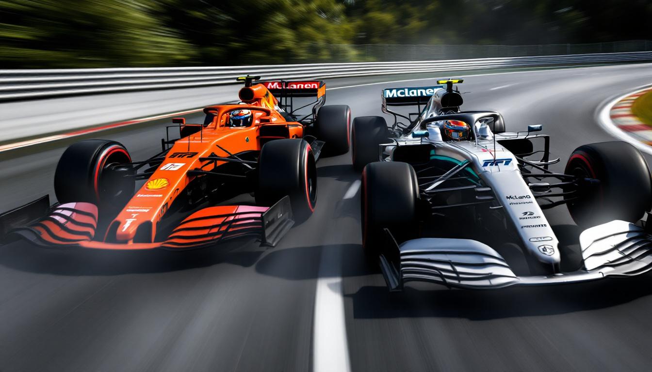 mercedes faces increased pressure following the unveiling of a significant upgrade by mclaren, raising the stakes in the ongoing racing battle.