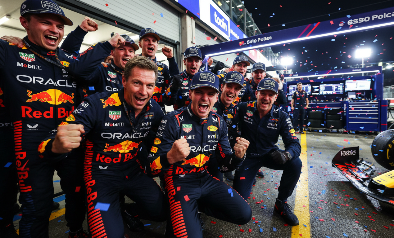 Red Bull shifts following groundbreaking decision