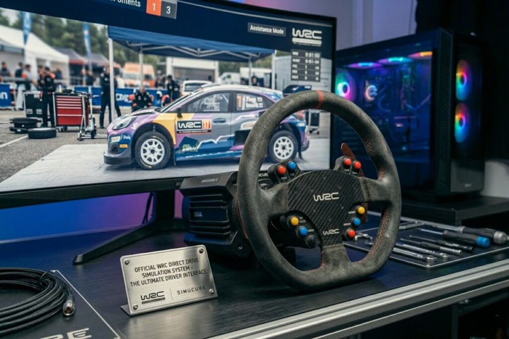 The diameter of the rally steering wheel is very important for the driving