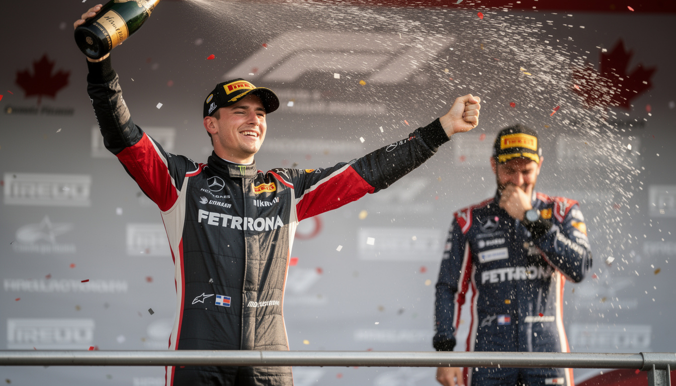 kimi antonelli makes a bold prediction about george russell's comeback following his heartbreaking exit at the canadian grand prix.