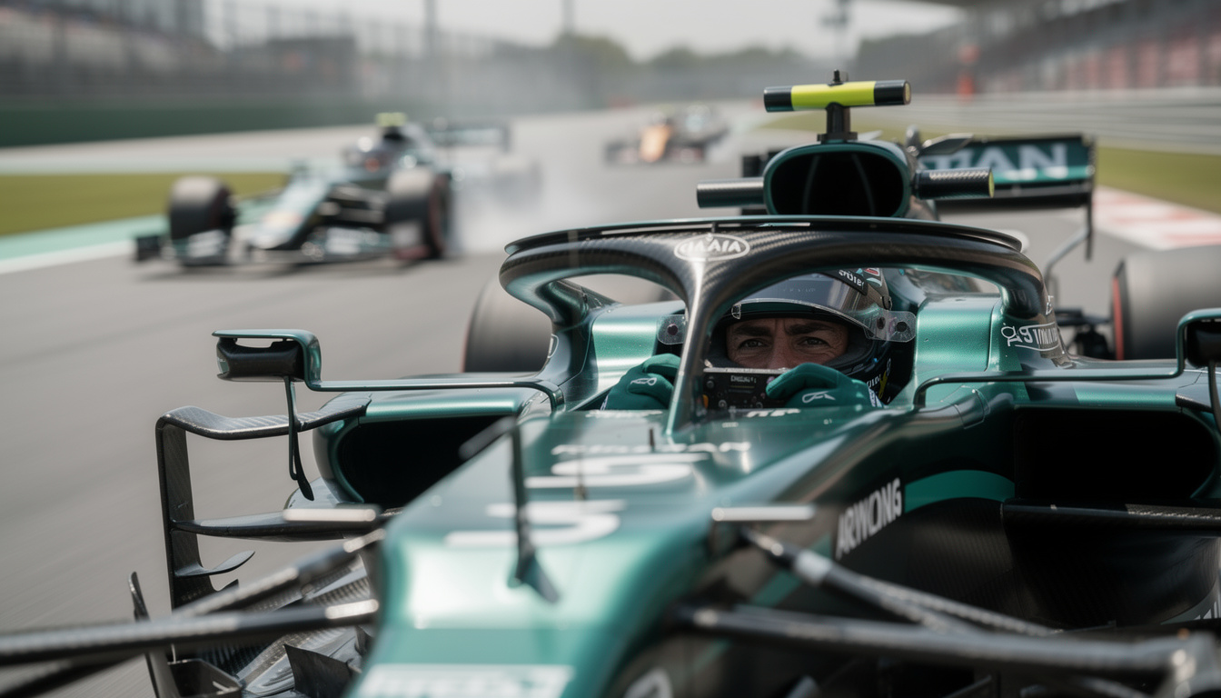 explore whether alonso's reclined driving position in his aston martin affected performance, as he calls on the team to reconsider their setup for better results.