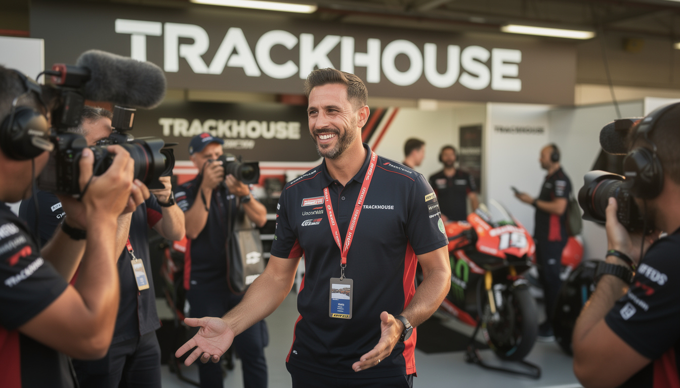 guidotti assumes the role of motogp team manager at trackhouse, bringing immediate leadership and expertise to the team.
