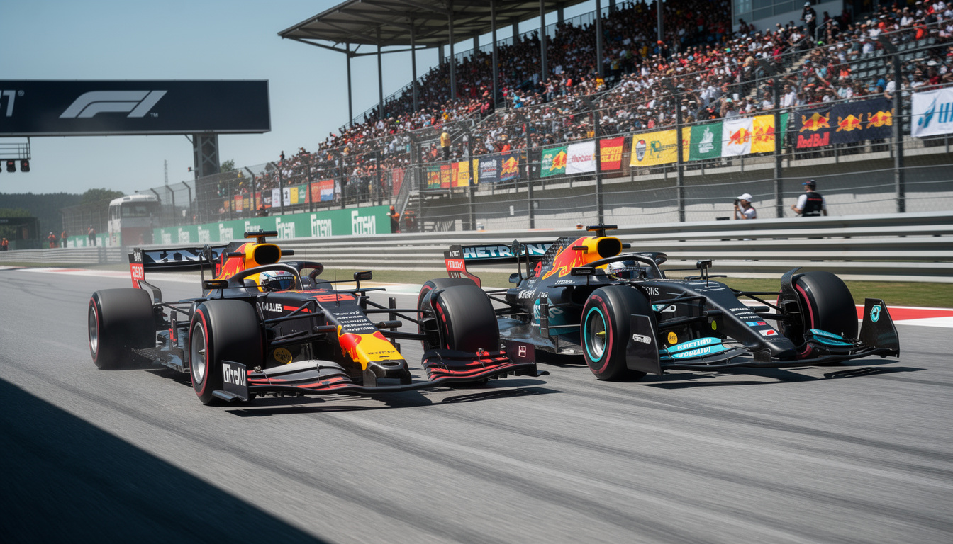 lewis hamilton responds to max verstappen's claims of an 'obvious penalty' in their latest racing controversy, sharing his perspective on the incident.