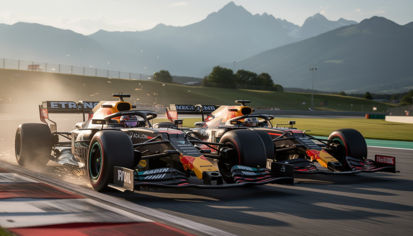 lewis hamilton responds to max verstappen's claims of an 'obvious penalty' during their recent race, sharing his perspective on the controversy.