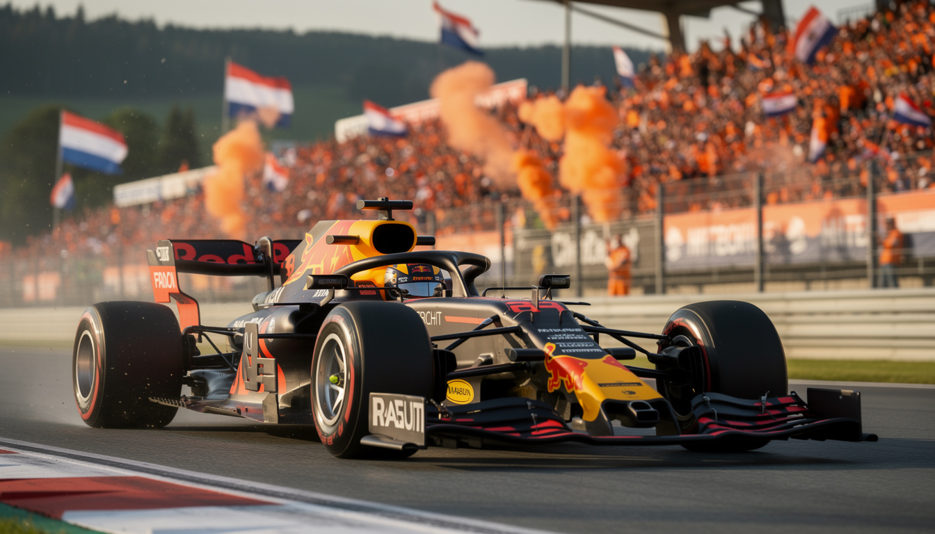 max verstappen showcases a new look as red bull racing returns to compete on their home circuit, bringing excitement and ambition to the race weekend.