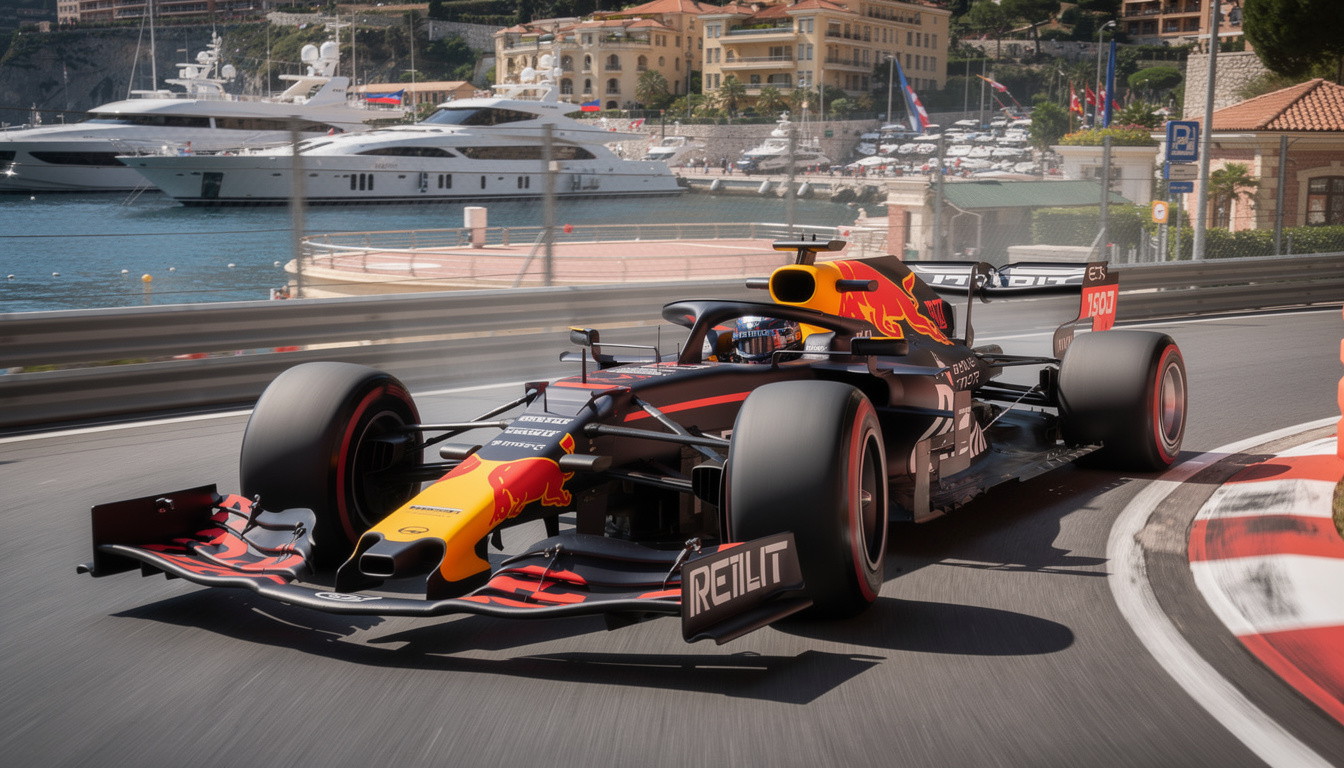 max verstappen arrives in monaco boasting an impeccable f1 record, showcasing his fearless driving and bold strategic moves on the track.