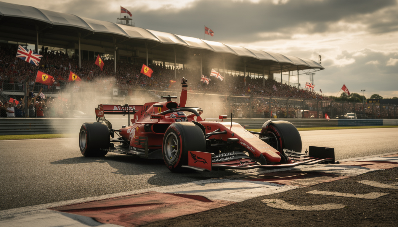 charles leclerc secures a historic victory for ferrari, ending a 75-year quest for triumph and making motorsport history.