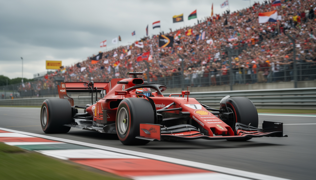 discover how charles leclerc secured ferrari's historic victory after 75 years of relentless pursuit, marking a legendary moment in motorsport history.
