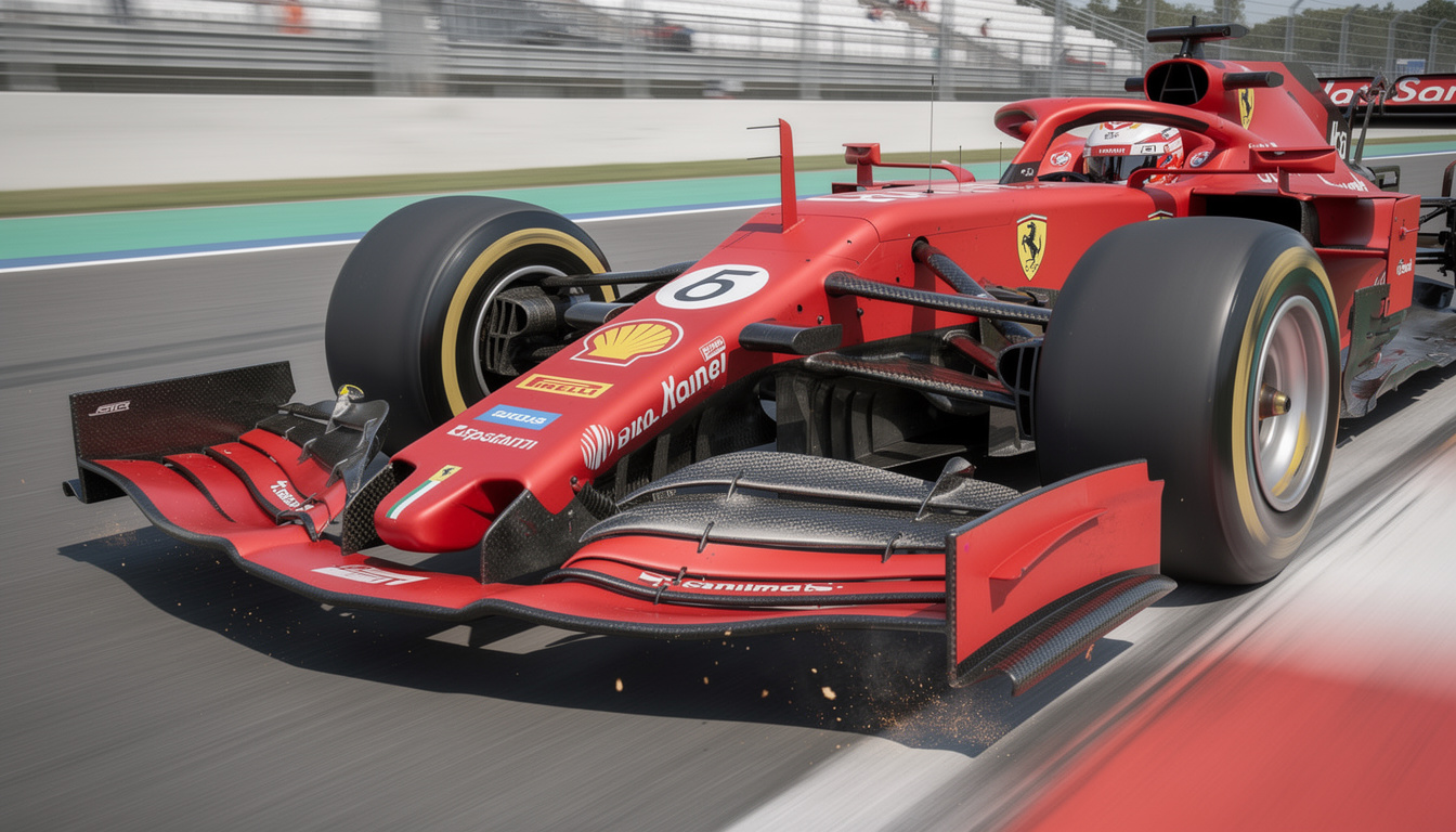 charles leclerc opens up about ferrari's recent setback and the performance gap to lewis hamilton, shedding light on the challenges faced by the team.
