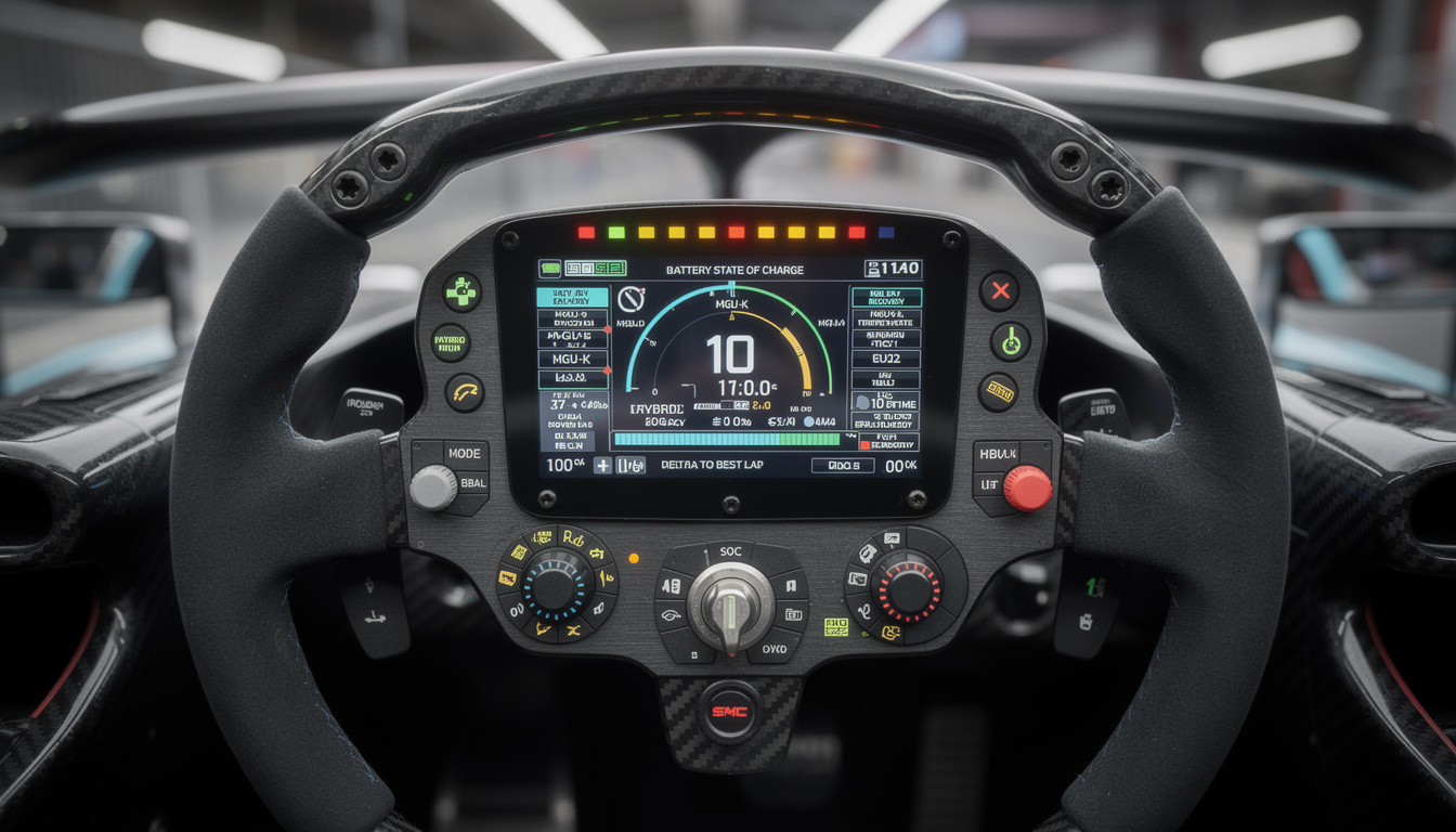 f1 ceo discusses the decision to remove battery data from tv graphics, stating that viewers are not interested in this information.
