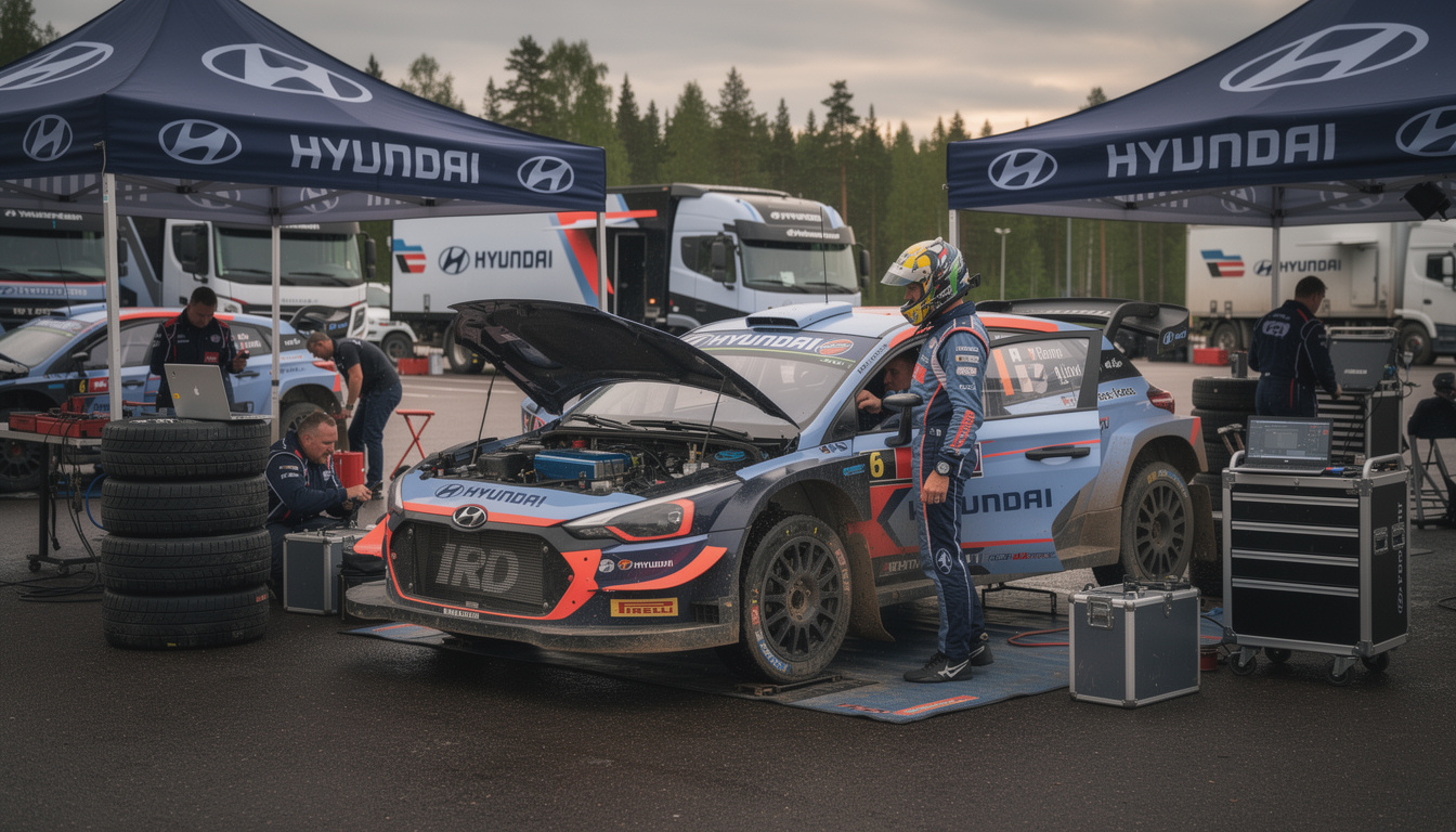 hyundai's ultimate litmus test enhances confidence ahead of the thrilling wrc season finale, showcasing their performance and determination.