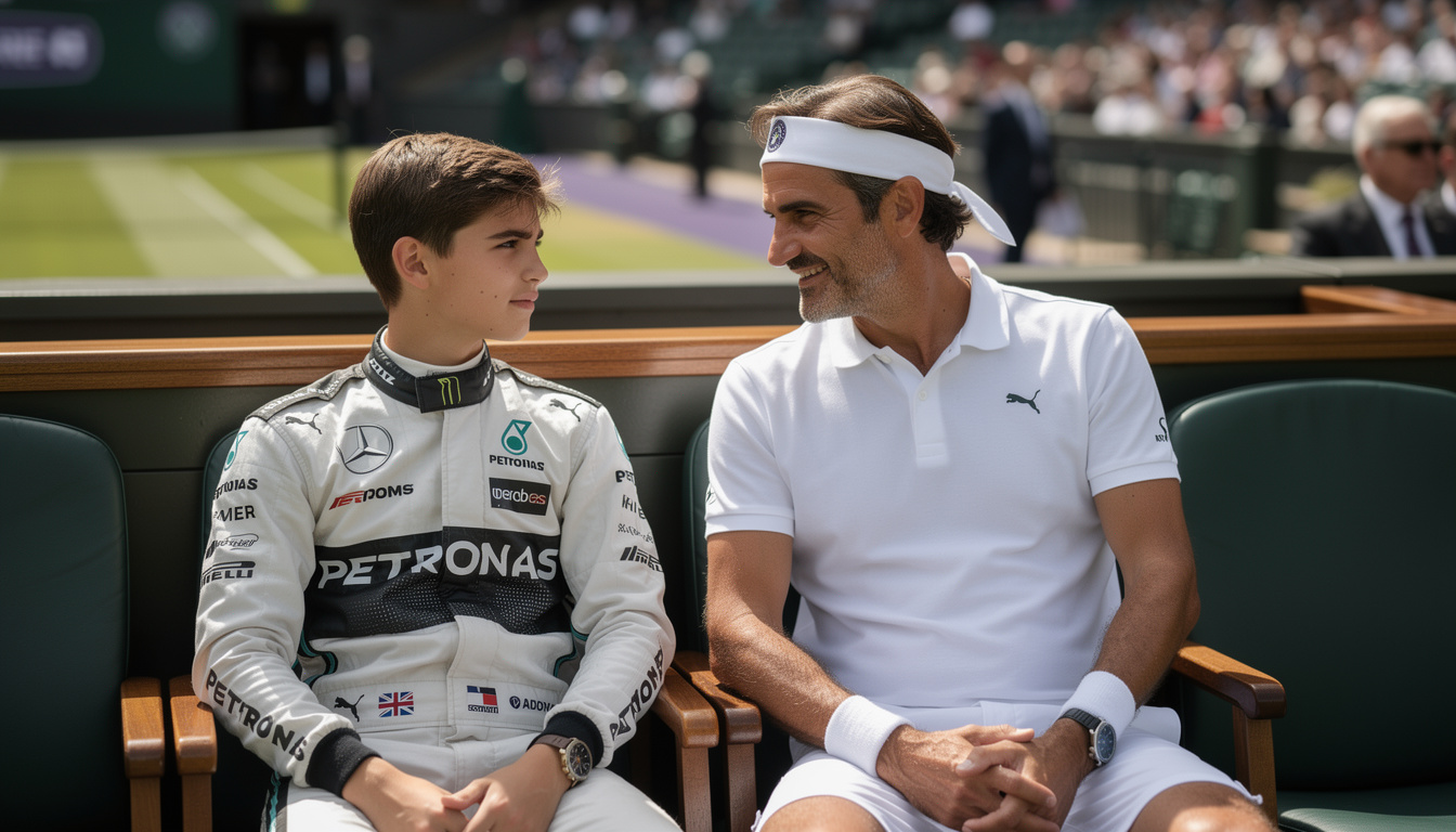 discover the invaluable sporting wisdom kimi antonelli gained from an unforgettable encounter with royalty, inspiring athletes and fans alike.