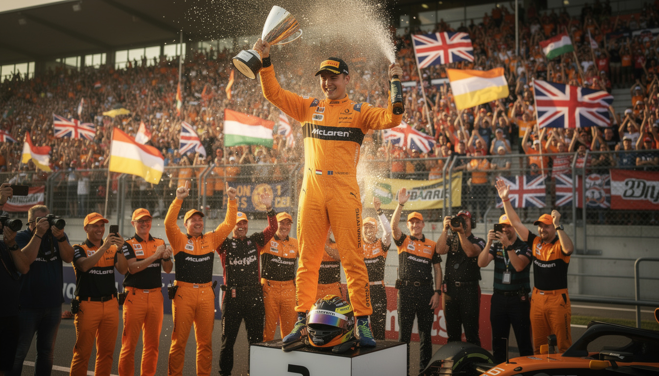 lando norris delivers a powerful warning after an intense and 'another level' f1 showdown, highlighting the fierce competition and challenges ahead in the racing world.