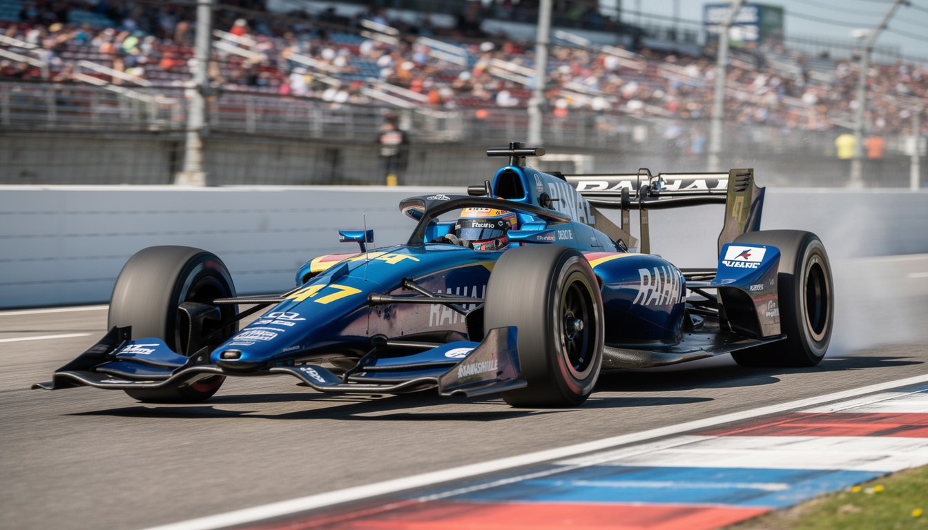 mick schumacher reaches a significant career milestone with an impressive finish in his indycar debut, showcasing his talent and determination on the track.
