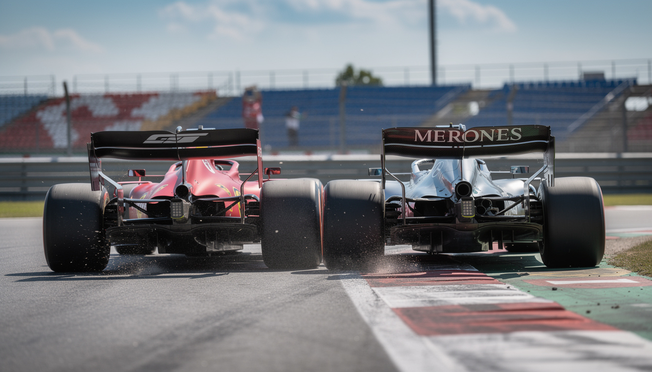 discover the thrilling and unexpected formula 1 rivalry between ferrari and mercedes, as the 'unthinkable' battle unfolds on the racetrack with intense competition and high stakes.