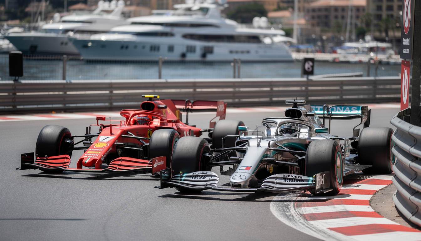 discover the intense and unexpected formula 1 rivalry heating up between ferrari and mercedes in the latest season's thrilling battles.