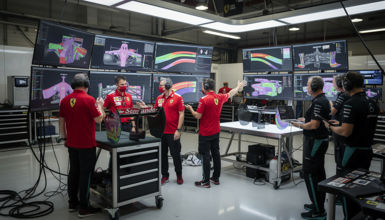 discover the intense and unexpected formula 1 rivalry between ferrari and mercedes as they compete fiercely for supremacy in the ongoing season.