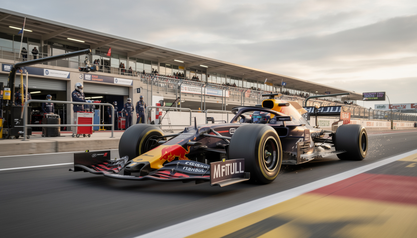 dutch gp sprint race prepares for its second start from the pit lane, promising an exciting twist in the action-packed formula 1 weekend.