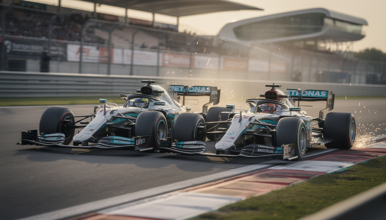 f1 legend sends a compelling message to george russell amidst the thrilling kimi antonelli pursuit in the latest racing drama.
