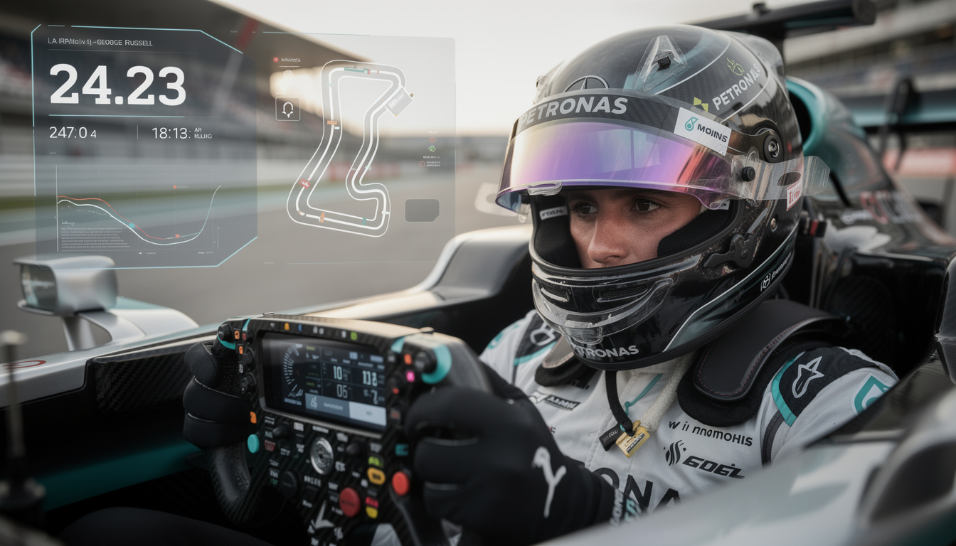 f1 legend shares insights and encouragement for george russell as he navigates the intense kimi antonelli rivalry.