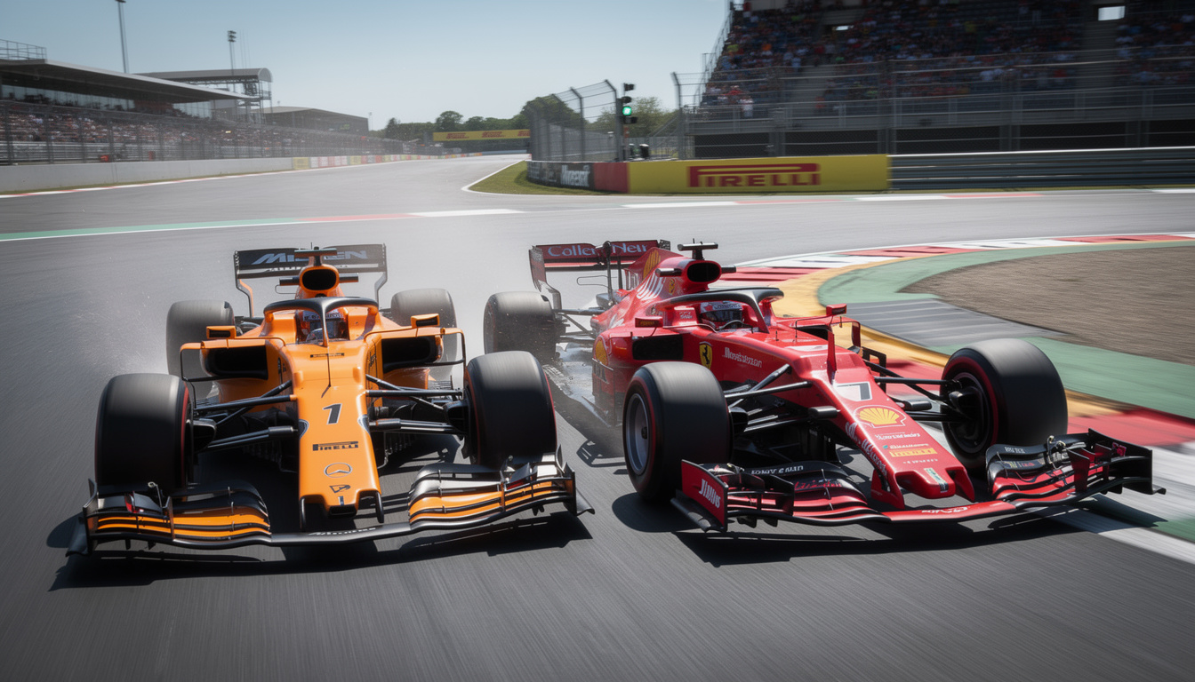 discover how mclaren and ferrari's latest upgrades showcase promising performance improvements while revealing surprising behind-the-scenes stories in the world of motorsport.