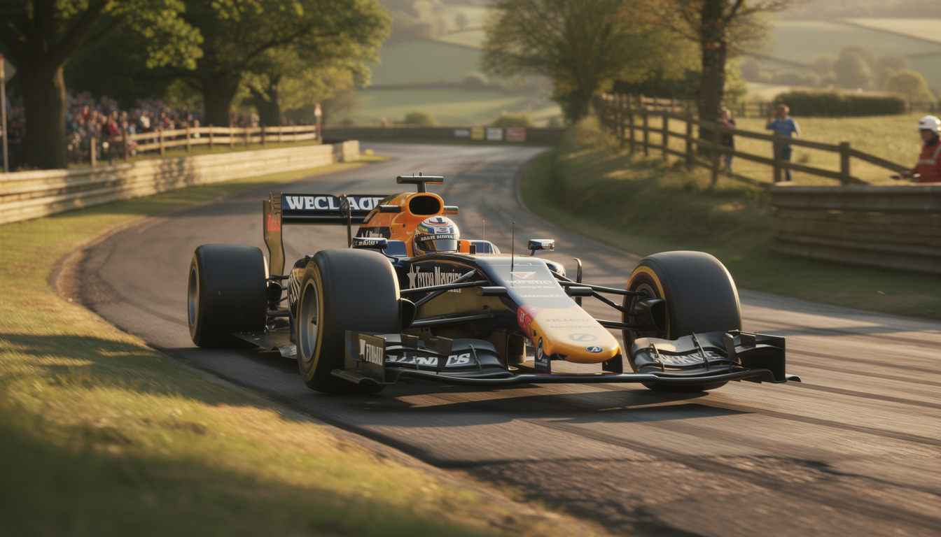 menzies claims victory at the shelsley walsh hillclimb, setting new records on another thrilling day of high-speed competition.
