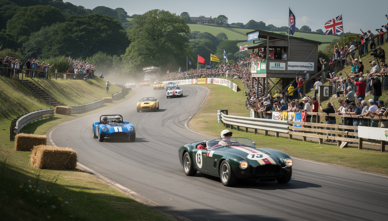 menzies claims a thrilling victory at the shelsley walsh hillclimb, setting new records on an exhilarating, record-breaking day of competition.