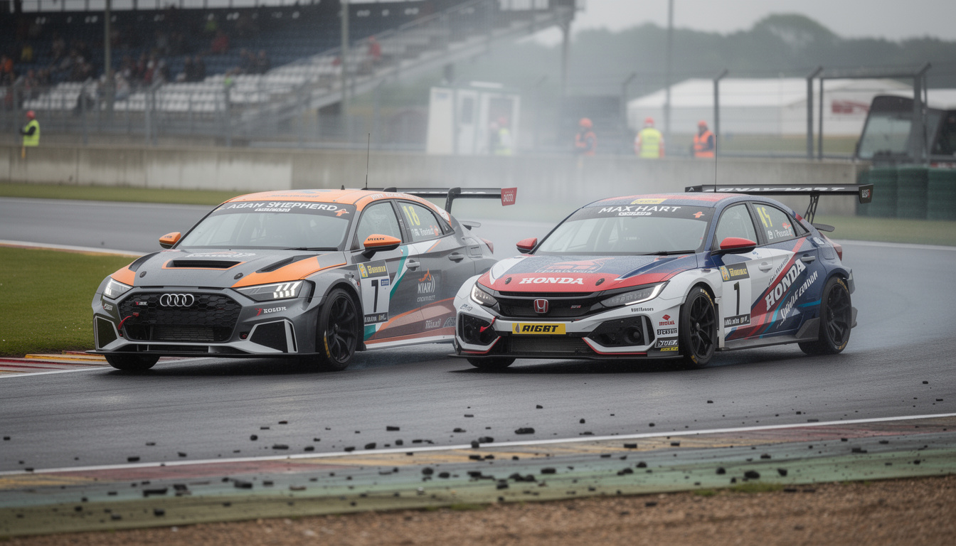 willmott's thrilling victory secures the mini challenge clubsport season finale at donington park, highlighting a dramatic and exciting conclusion to the racing series.