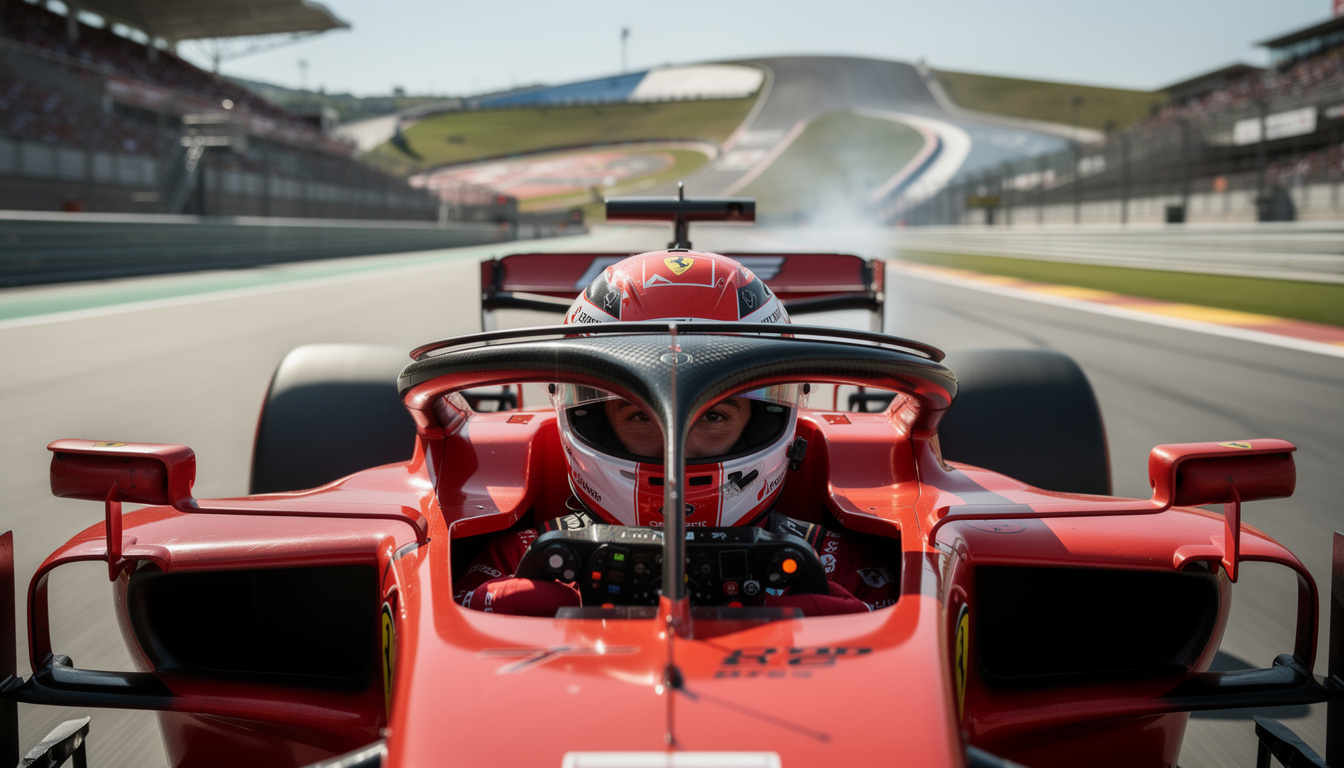 discover how charles leclerc showcases ferrari's unleashed aggression in a thrilling, fast-paced formula 1 battle, highlighting intense racing moments and strategic prowess.