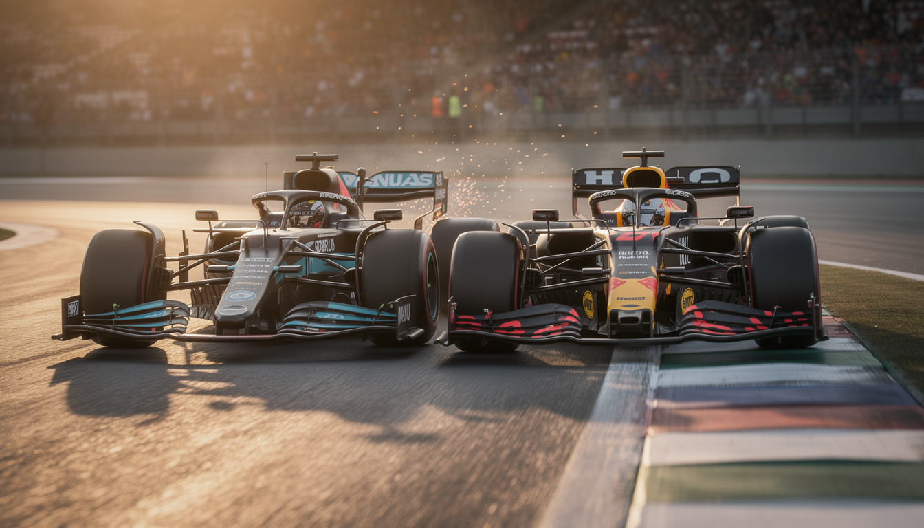 george russell delivers a bold statement addressing max verstappen's dominance in formula 1, sparking discussions among fans and experts.