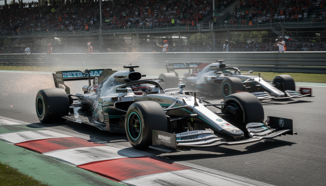 discover kimi antonelli's stunning performance at monza in this thrilling masterclass that could mark one of formula 1's most epic comeback victories ever.