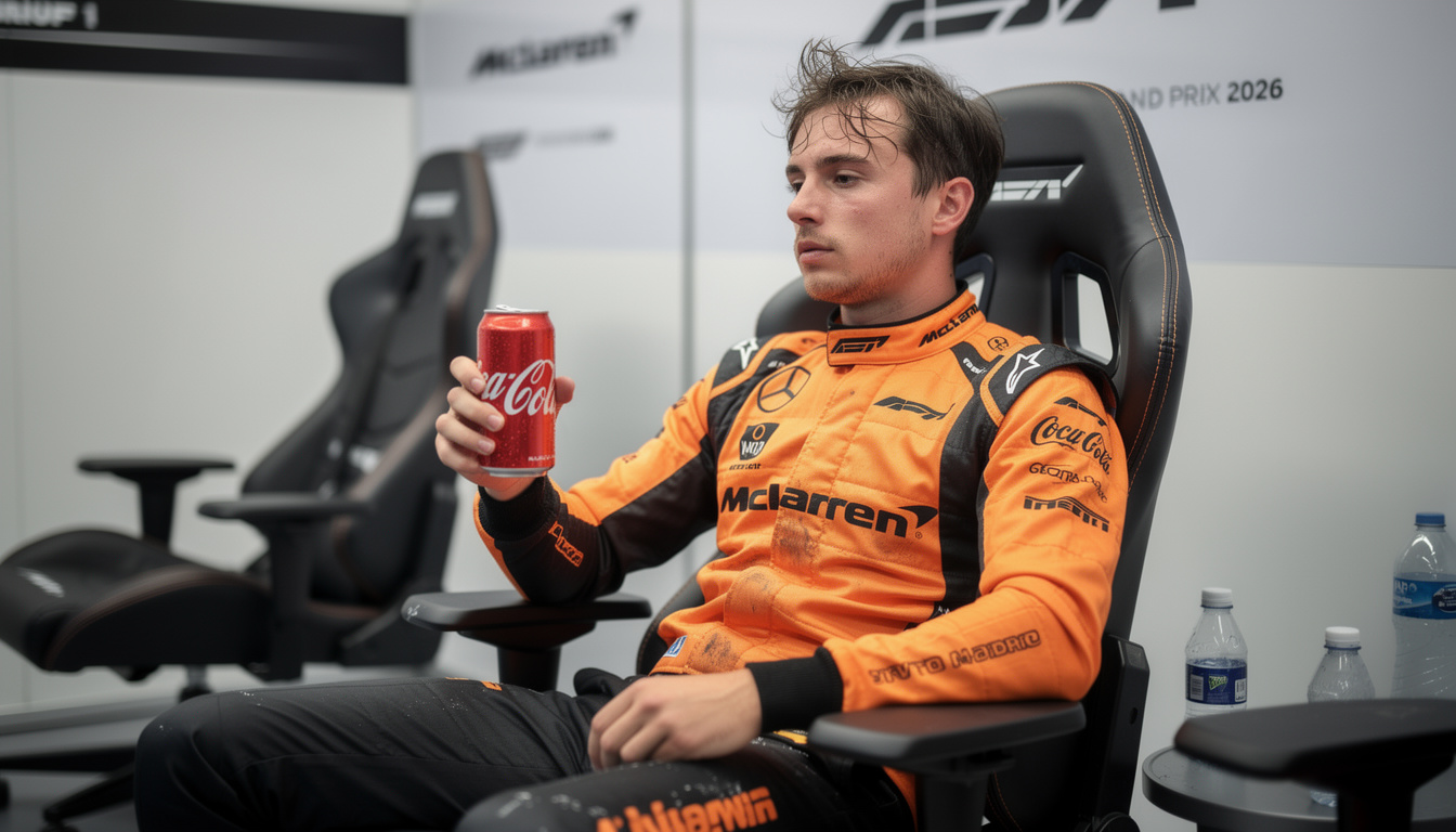 lando norris sparks controversy with a bold move in madrid's cool-down room, facing backlash from fans and critics alike.