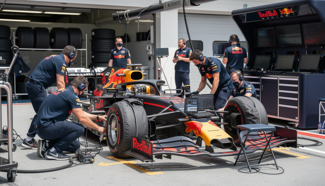 discover red bull's major redesign of max verstappen's race car, featuring cutting-edge technology and enhanced performance for the upcoming racing season.