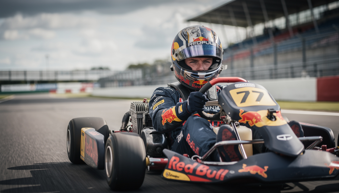 watch how max verstappen, known as the 'beast,' mastered the chaotic 100-karter race at silverstone with skill and determination.