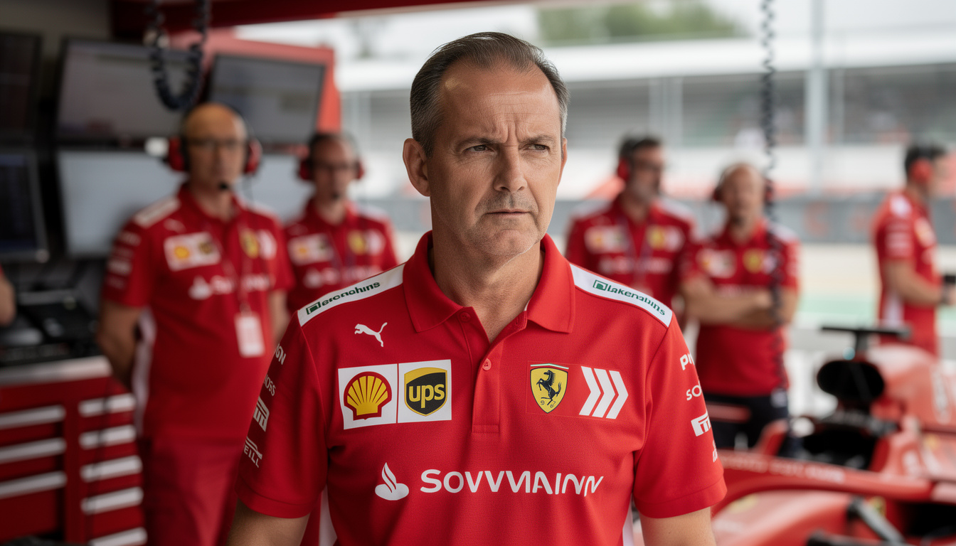 fred vasseur finds crucial support at ferrari as pressure mounts on the team principal to deliver results in formula 1.