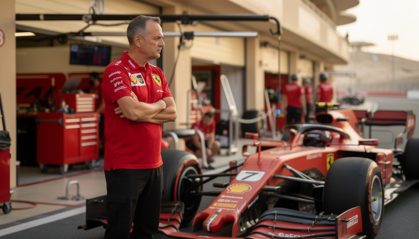 as pressure mounts on ferrari team principal fred vasseur, key support could prove vital to his leadership and the team’s future.