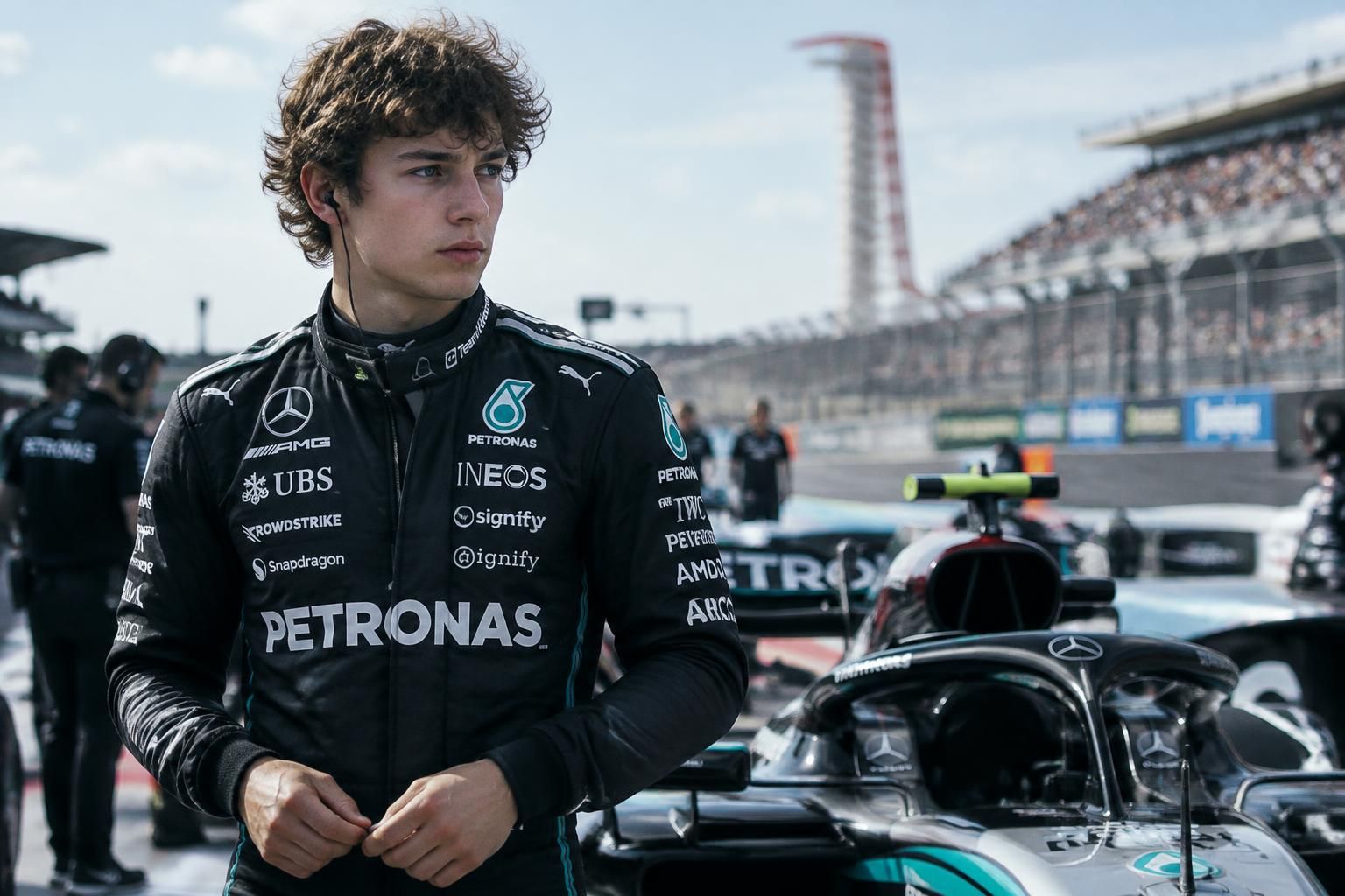 kimi antonelli is cautiously pursuing his “crazy” childhood dream, but admits a catastrophe may be needed to make it a reality.