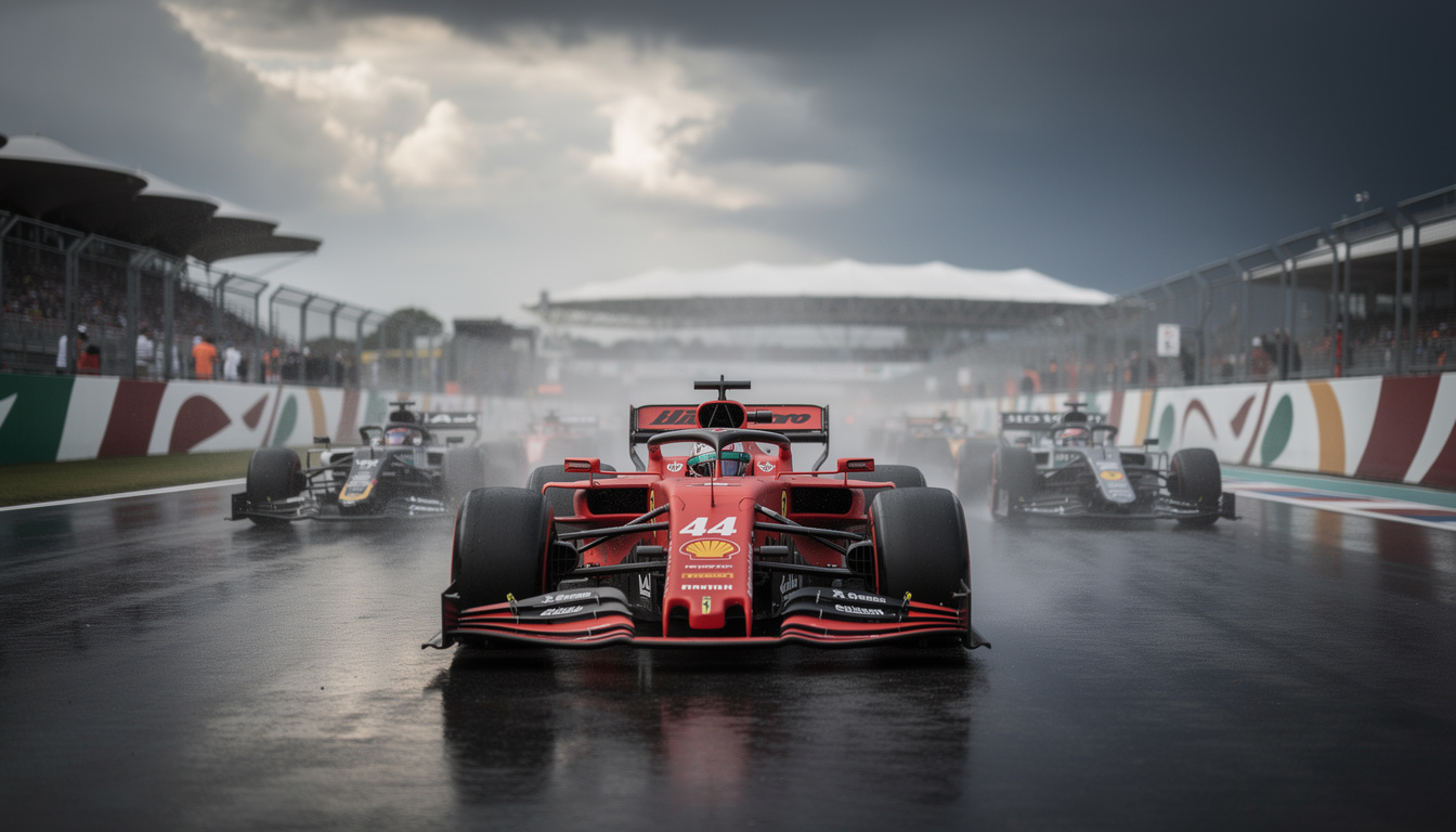 lewis hamilton loses ground at the start of the bahrain grand prix after slick-tyre trouble disrupts his opening laps.