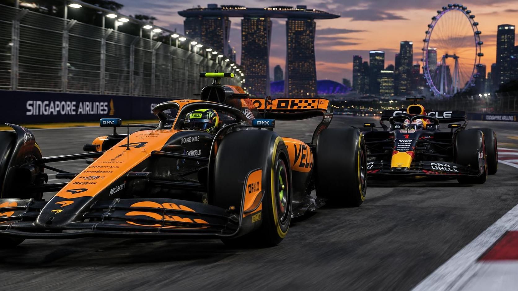 mclaren plan further upgrades to defend their advantage as red bull mounts a resurgent challenge in formula 1.