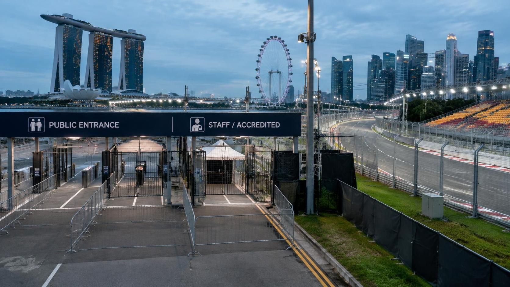 two people were arrested after a security breach at the singapore grand prix. get the latest details on the incident and the investigation.